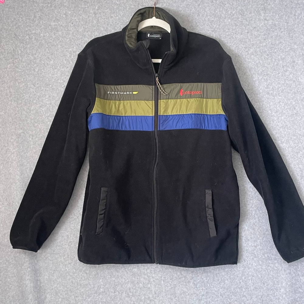 Cotopaxi Firstmark Branded Jacket Fleece Full Zip Colorblock M/L